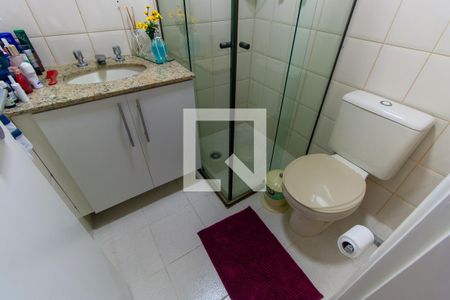 Banheiro da Suíte de apartamento à venda com 3 quartos, 68m² em Vila Prudente, São Paulo