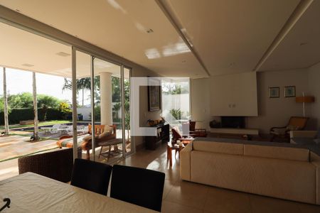 Sala de casa de condomínio para alugar com 5 quartos, 991m² em Terras de São Carlos, Jundiaí