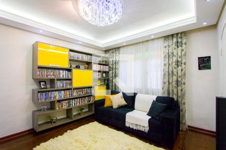 Sala de TV de casa à venda com 2 quartos, 225m² em Vila Bela Vista, Santo André