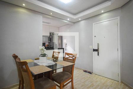 Sala de Jantar de apartamento à venda com 2 quartos, 57m² em Parque Taboão, Taboão da Serra