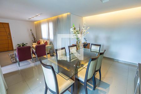 Sala de apartamento para alugar com 3 quartos, 102m² em Castelo, Belo Horizonte