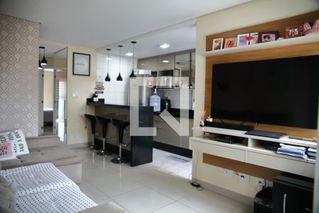 Sala de apartamento à venda com 2 quartos, 108m² em Baeta Neves, São Bernardo do Campo