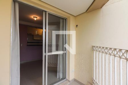 Varanda  de apartamento para alugar com 3 quartos, 70m² em Vila Azevedo, São Paulo