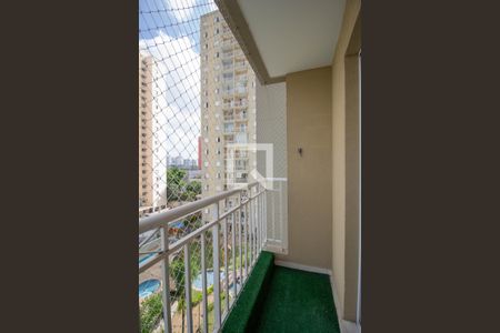 Varanda da Sala de apartamento para alugar com 2 quartos, 56m² em Piqueri, São Paulo