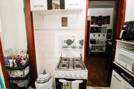 Cozinha de apartamento à venda com 1 quarto, 43m² em Centro, Belo Horizonte