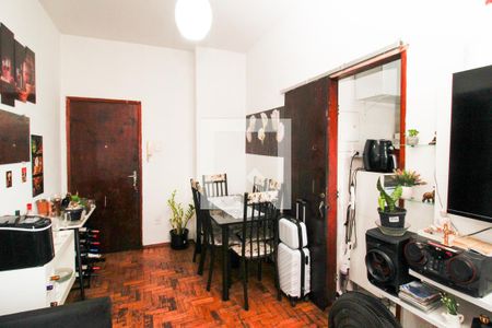 Sala de apartamento à venda com 1 quarto, 43m² em Centro, Belo Horizonte