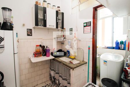 Cozinha de apartamento à venda com 1 quarto, 43m² em Centro, Belo Horizonte