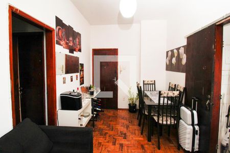Sala de apartamento à venda com 1 quarto, 43m² em Centro, Belo Horizonte
