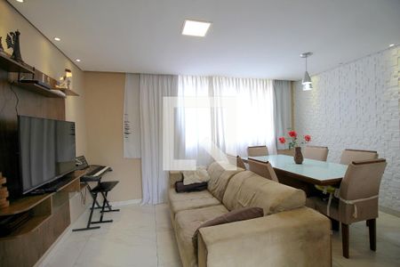 Sala de apartamento à venda com 3 quartos, 70m² em Ana Lucia, Belo Horizonte