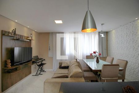 Sala de apartamento à venda com 3 quartos, 70m² em Ana Lucia, Belo Horizonte