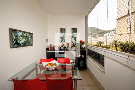 varanda de apartamento à venda com 3 quartos, 78m² em Buritis, Belo Horizonte
