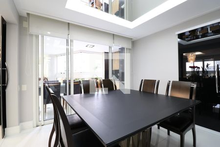 sala gourmet de apartamento à venda com 5 quartos, 366m² em Alto da Lapa, São Paulo