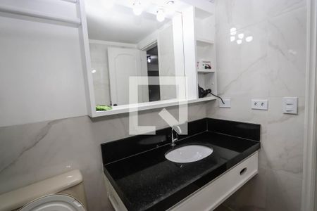 Banheiro de kitnet/studio à venda com 1 quarto, 45m² em Jardim Paulista, São Paulo