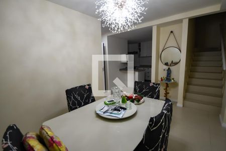 Sala de Jantar (1º Andar) de casa de condomínio à venda com 3 quartos, 130m² em Cachambi, Rio de Janeiro