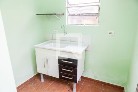 Cozinha de casa para alugar com 1 quarto, 25m² em Cidade Antônio Estêvão de Carvalho, São Paulo