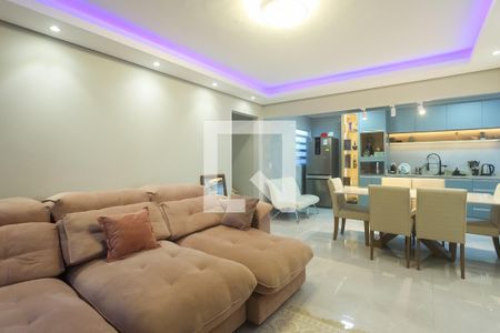 Sala de apartamento à venda com 3 quartos, 90m² em Jardim do Salso, Porto Alegre