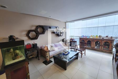 Sala de apartamento à venda com 4 quartos, 140m² em Humaitá, Rio de Janeiro