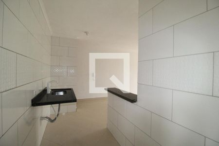 Sala/Cozinha e área de serviço de apartamento para alugar com 2 quartos, 50m² em Vila Nhocuné, São Paulo