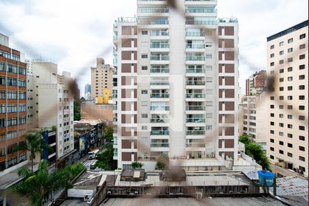 Vista da Varanda da Sala de apartamento à venda com 1 quarto, 37m² em Consolação, São Paulo