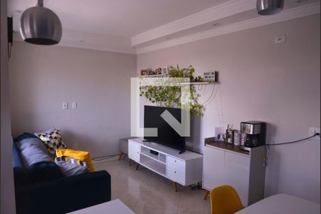 Sala de apartamento para alugar com 2 quartos, 54m² em Vila Eldizia, Santo André