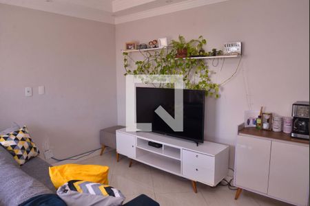 Sala de apartamento para alugar com 2 quartos, 54m² em Vila Eldizia, Santo André