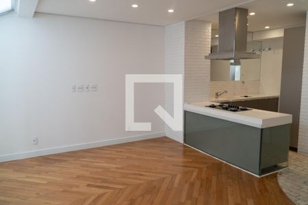 Sala de casa de condomínio para alugar com 1 quarto, 116m² em Morumbi, São Paulo