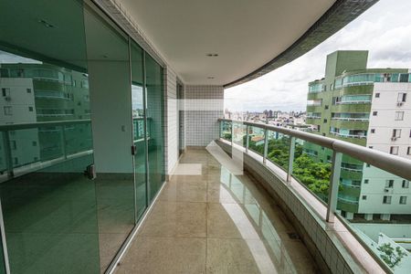 Varanda de apartamento à venda com 4 quartos, 171m² em Castelo, Belo Horizonte