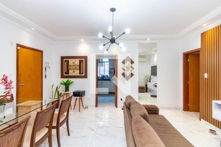 Sala  de apartamento à venda com 3 quartos, 115m² em Ipiranga, Belo Horizonte
