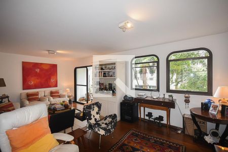 Sala de apartamento à venda com 3 quartos, 135m² em Vila Morumbi, São Paulo