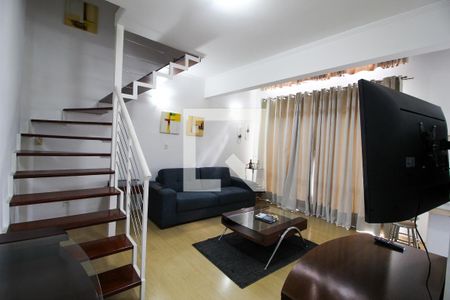 Sala de apartamento para alugar com 1 quarto, 62m² em Parque Campolim, Sorocaba