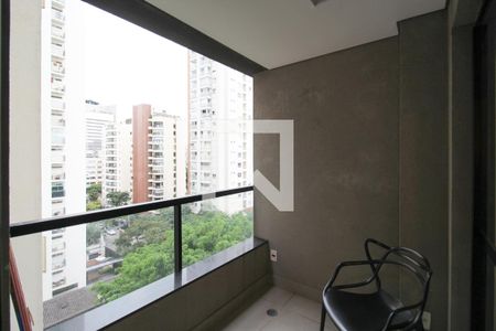 Varanda de apartamento para alugar com 1 quarto, 28m² em Vila Olímpia, São Paulo