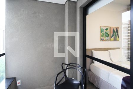 Varanda de apartamento para alugar com 1 quarto, 28m² em Vila Olímpia, São Paulo