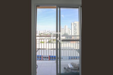 Vista da Sala de apartamento à venda com 1 quarto, 28m² em Bom Retiro, São Paulo