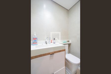 Banheiro da suíte de casa para alugar com 2 quartos, 78m² em Vila Gomes Cardim, São Paulo