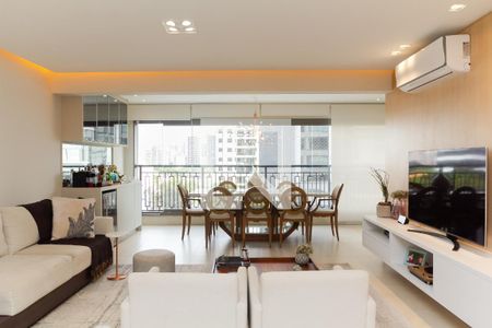 Sala de apartamento à venda com 3 quartos, 151m² em Indianópolis, São Paulo