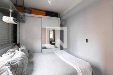 Quarto da suíte de apartamento à venda com 1 quarto, 48m² em Centro, Campinas