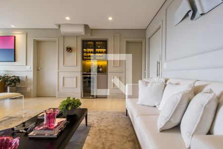 Sala de apartamento à venda com 3 quartos, 136m² em Tamboré, Santana de Parnaíba