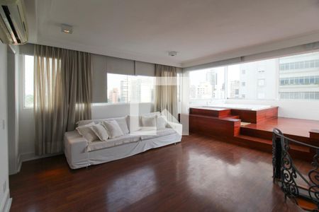 Sala de apartamento para alugar com 3 quartos, 165m² em Vila Nova Conceição, São Paulo