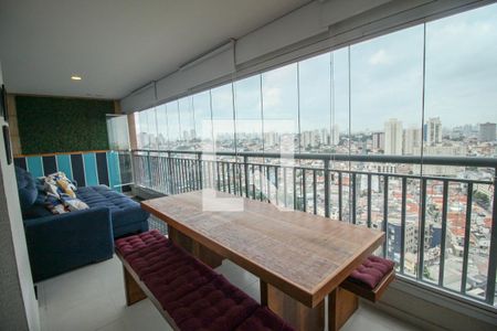 Varanda Sala de apartamento para alugar com 2 quartos, 75m² em Parque da Mooca, São Paulo