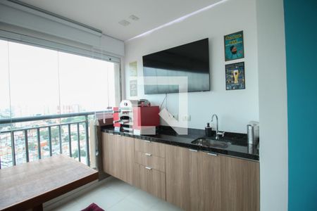 Varanda Sala de apartamento para alugar com 2 quartos, 75m² em Parque da Mooca, São Paulo
