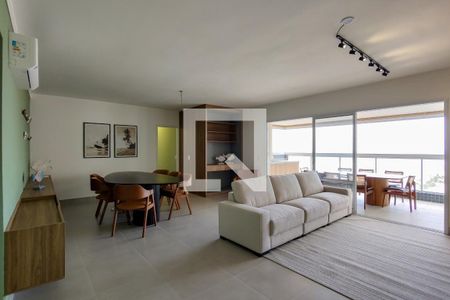 Sala de apartamento para alugar com 3 quartos, 147m² em Aviação, Praia Grande