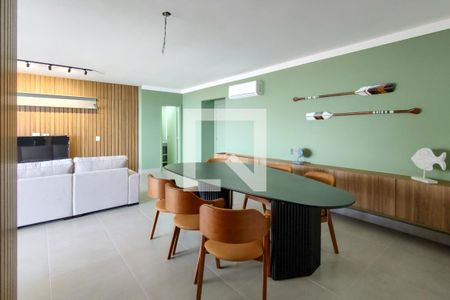 Sala de apartamento para alugar com 3 quartos, 147m² em Aviação, Praia Grande