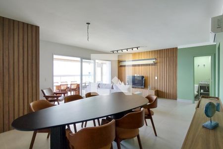 Sala de apartamento para alugar com 3 quartos, 147m² em Aviação, Praia Grande