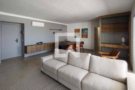 Sala de apartamento para alugar com 3 quartos, 144m² em Aviação, Praia Grande