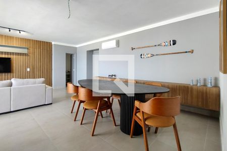 Sala de apartamento para alugar com 3 quartos, 144m² em Aviação, Praia Grande