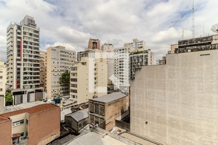 Vista do Studio de kitnet/studio para alugar com 1 quarto, 27m² em Vila Buarque, São Paulo