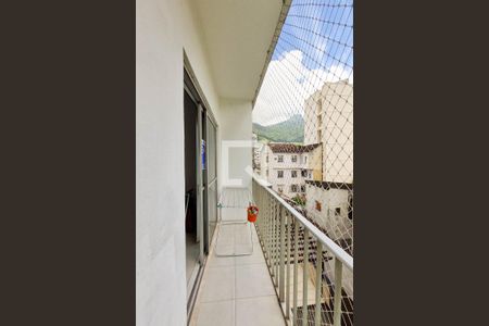 Varanda da Sala de apartamento à venda com 2 quartos, 76m² em Grajaú, Rio de Janeiro