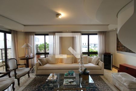 Sala de apartamento à venda com 6 quartos, 400m² em Moema, São Paulo
