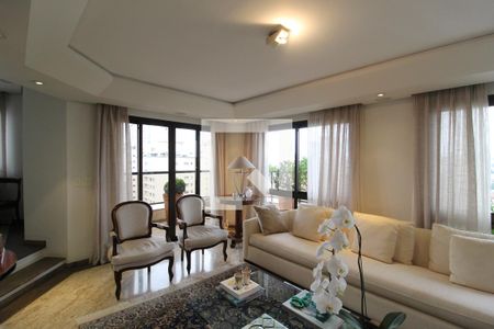 Sala de apartamento à venda com 6 quartos, 400m² em Moema, São Paulo