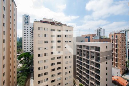Vista da Varanda de apartamento à venda com 3 quartos, 156m² em Vila Madalena, São Paulo